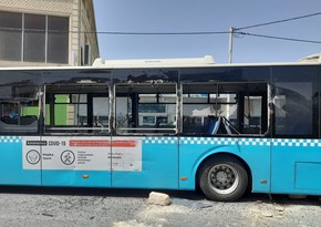 BNA Bakıda avtobus qəzası ilə bağlı məlumat yayıb