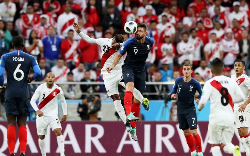 ЧМ-2018: Франция обыграла Перу и вышла в 1/8 финала