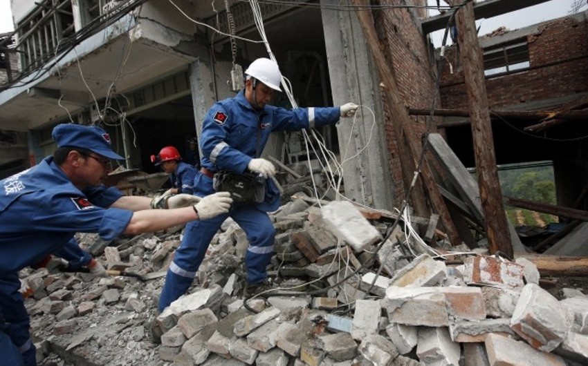 Çində zəlzələ nəticəsində 8 nəfər ölüb, 11-i yaralanıb