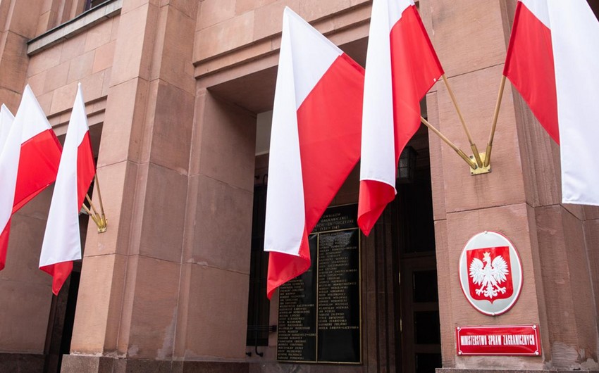 Poland's MFA:  Polish presidency to foster confidence-building activities between EU and Azerbaijan