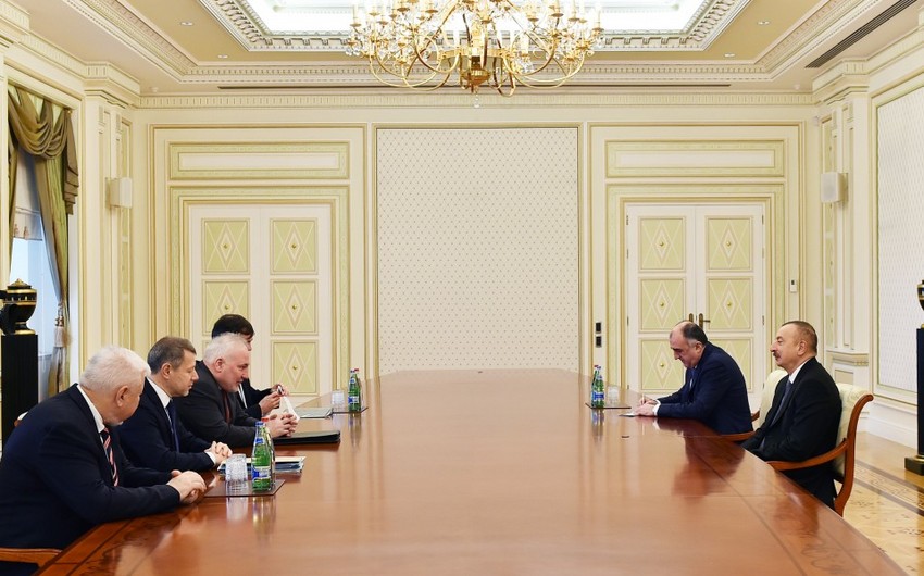 President Ilham Aliyev receives OSCE Minsk Group Co-Chairs