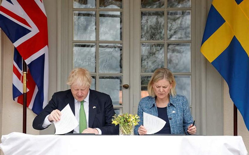 Великобритания подписала оборонные гарантии с Финляндией и Швецией