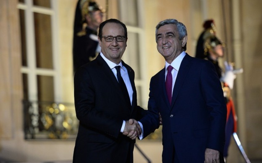 French and Armenian Presidents discussed Karabakh settlement
