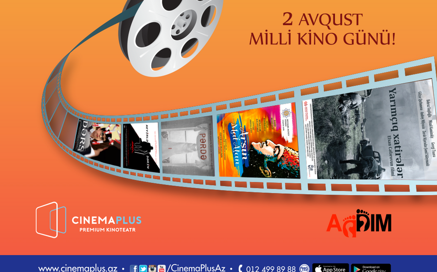 “CinemaPlus” kinoteatrlar şəbəkəsi “Milli kino Günü”nü qeyd edir - VİDEO
