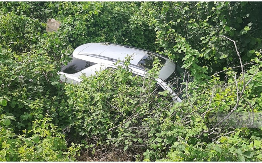 В Огузском районе перевернулся автомобиль, есть пострадавшие