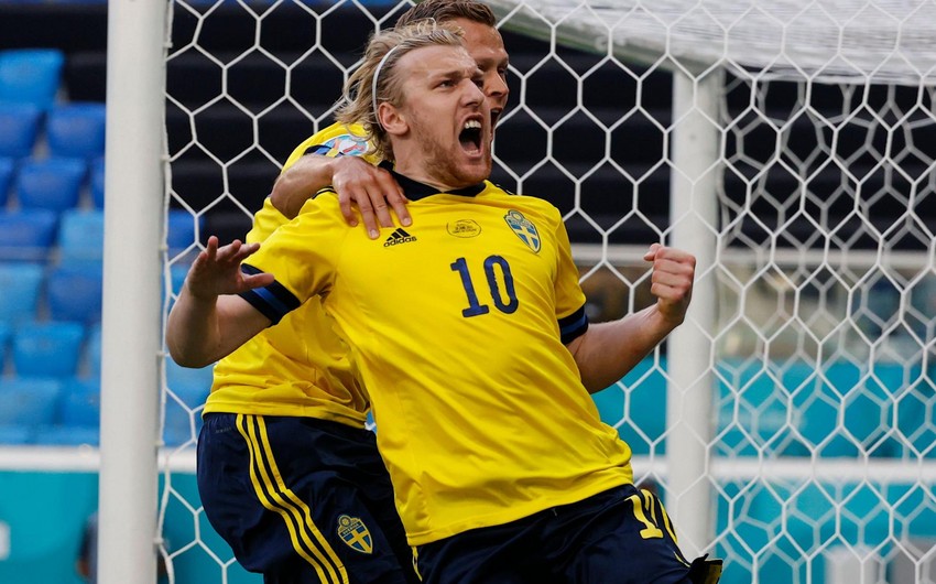 Швеция победила Словакию в матче ЕВРО-2020