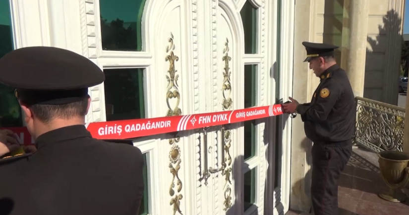 Bakıda yanğın təhlükəli şadlıq saraylarının fəaliyyəti dayandırılıb