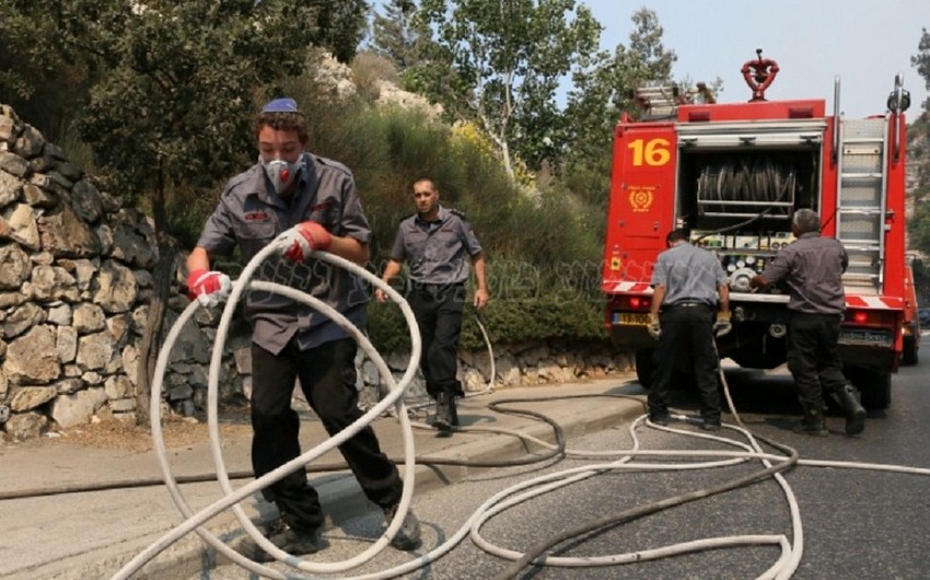 В Израиле произошел пожар, пострадал 21 человек