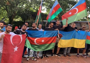 Rally in support of Ukraine and Azerbaijan held in Washington