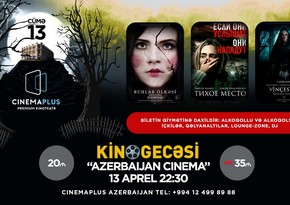 CinemaPlusda “Dəhşət filmlər gecəsi” keçiriləcək - VİDEO