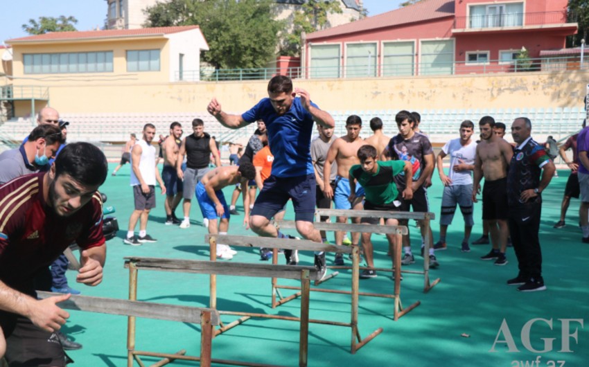 Azerbaijani wrestling teams prepare for World Championship