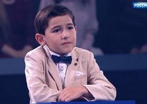 Azerbaijani wunderkind becomes show star on Russian TV channel - VIDEO