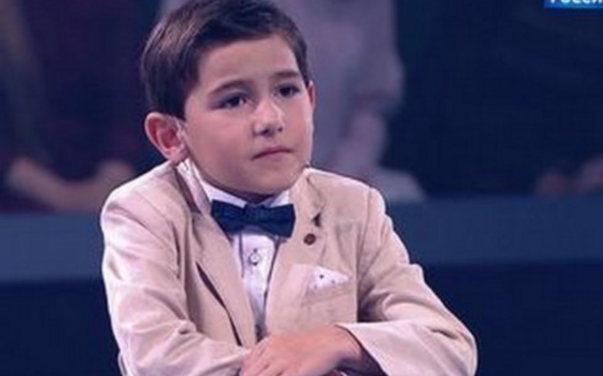 Azerbaijani wunderkind becomes show star on Russian TV channel - VIDEO