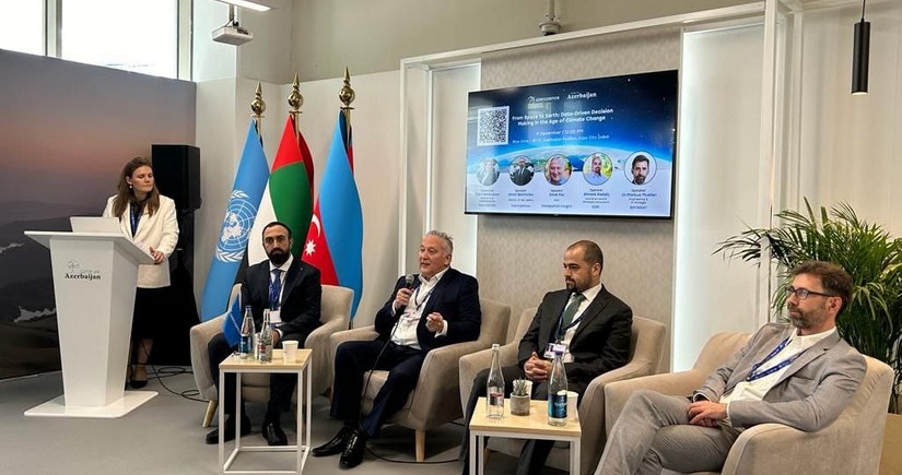 Azərkosmosun əməkdaşları СOP28 tədbirində panel müzakirəsi ilə çıxış edib