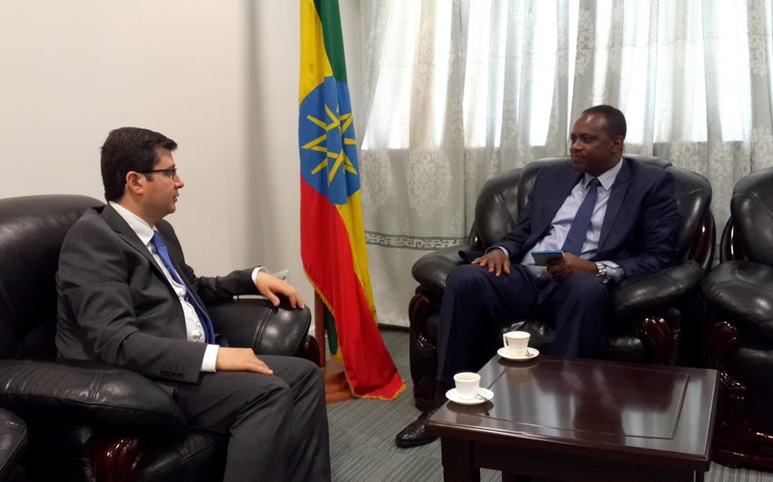 ​Эльман Абдуллаев встретился с министром образования Эфиопии - ФОТО