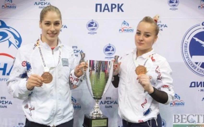Azərbaycan gimnastları Rusiyada üç medal qazanıblar