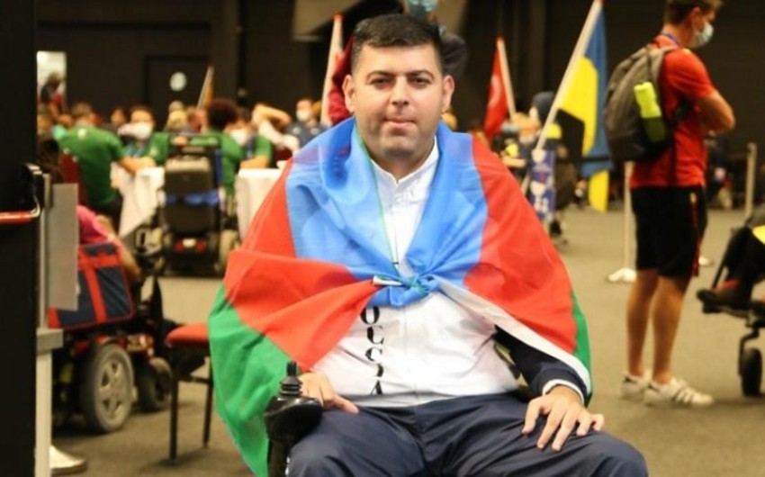 Azərbaycan paralimpiyaçısı reytinq turnirində qızıl medal qazanıb