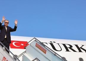 Turkish President embarks on official visit to Iraq