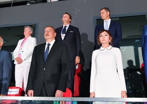 President and first lady attend solemn opening of European Youth Olympic Festival