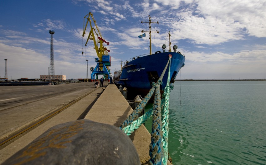 Aktau limanı Orta Dəhliz üzrə konteyner yüklərinin daşınması üçün xüsusi tariflər təklif edir