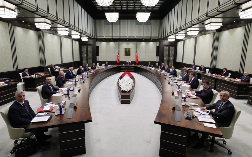 Gov’t meeting chaired by Erdogan starts in Türkiye