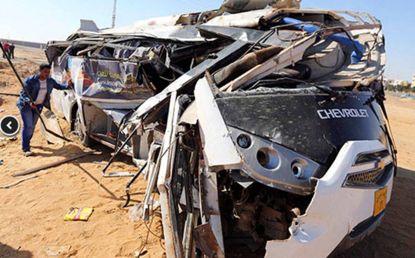 В Египте 20 человек погибли при ДТП с микроавтобусом и грузовиком
