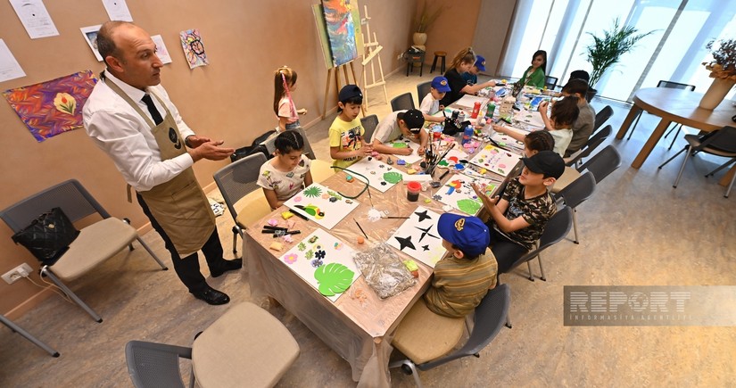 Nine Senses Art Center in Baku hosts Creative Marathon for children