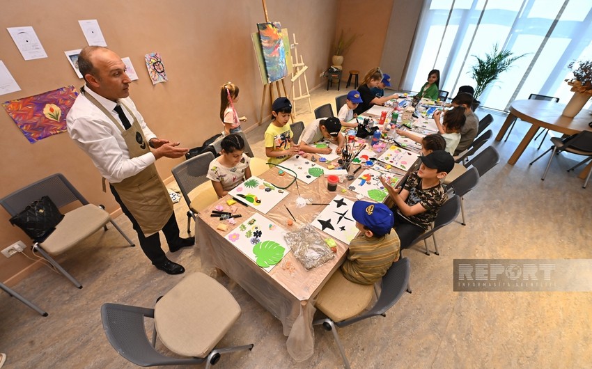 В арт-центре “9 senses” проведен Творческий марафон для детей