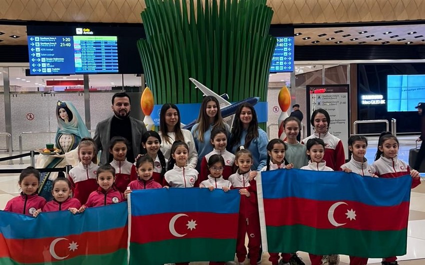 Azərbaycanın bədii gimnastları Gürcüstanda 22 medal qazanıblar