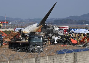 Over 1,500 specialists arrive at plane crash site in S. Korea