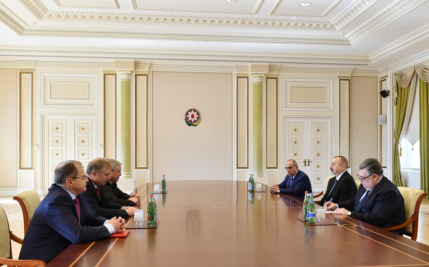 Prezident İlham Əliyev Belarusun Baş nazirinin müavinini qəbul edib - YENİLƏNİB