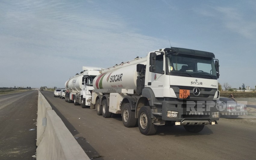 Baku sends fuel for Armenian residents of Karabakh