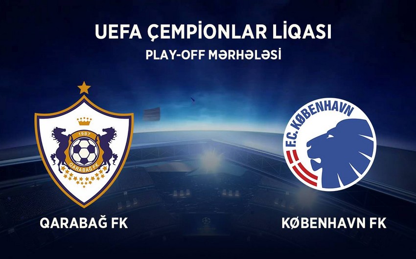 Стало известно время проведения матчей Карабаха и Копенгаген