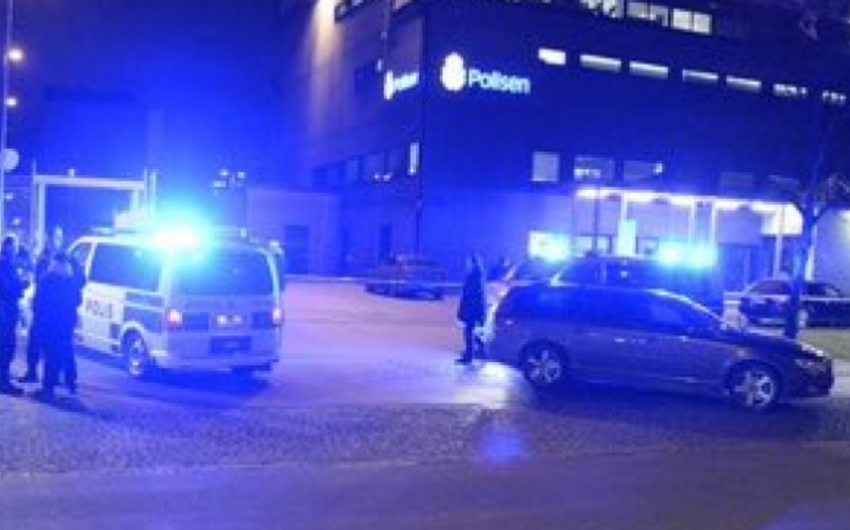 В Мальме возле полицейского участка произошел взрыв