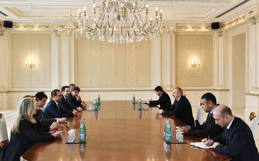Ilham Aliyev receives Vice-President of Italian Chamber of Deputies