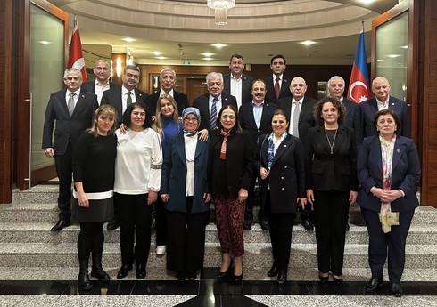 Депутаты ВНСТ и Милли Меджлиса встретились в посольстве Турции