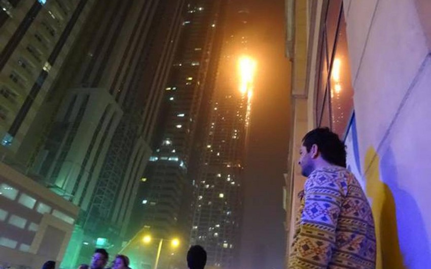 Apartment tower fire in Dubai is put out - UPDATED