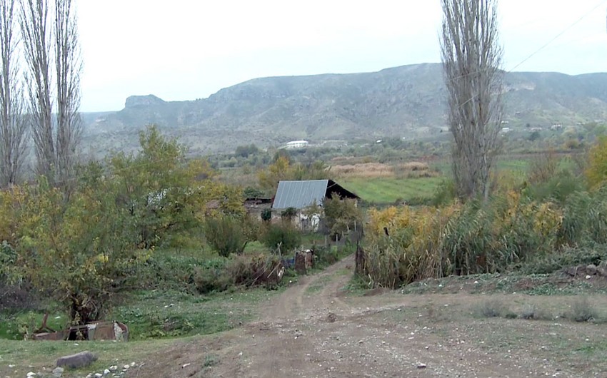 Footage from liberated Khendek and Muradkhanli villages of Gubadli 