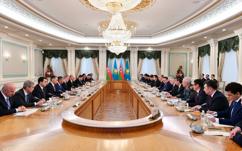 Tokayev: Active and trusting political dialogue established between Kazakhstan, Azerbaijan