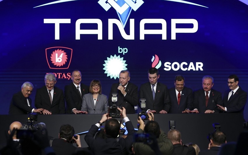 Стартовала церемония открытия соединения TANAP с Европой