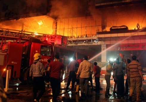 Пожар в больнице в Багдаде, 21 человека погиб