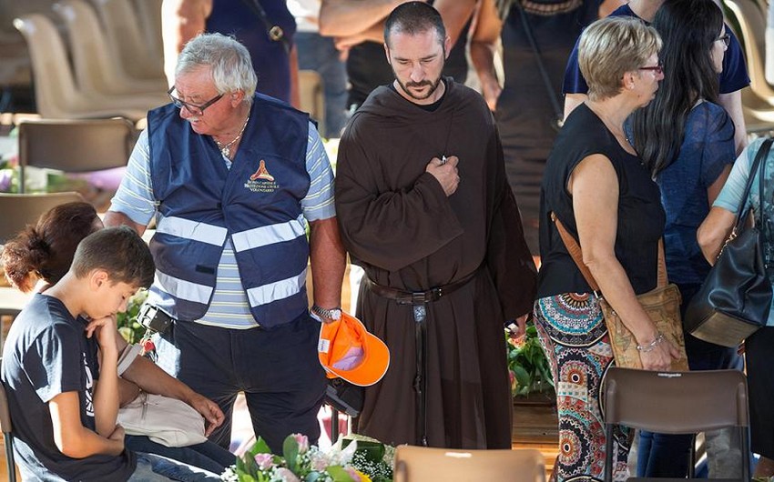 Italy holds funerals for the victims of earthquake