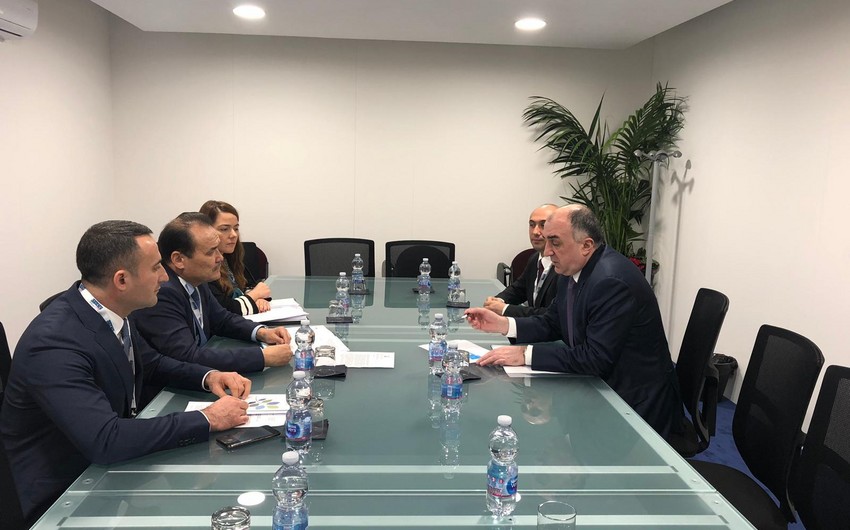 Elmar Mammadyarov meets with Secretary General of Turkic Council