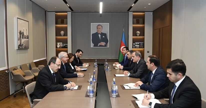 Azerbaijan's foreign minister receives Turkish special representative for normalization of ties with Armenia