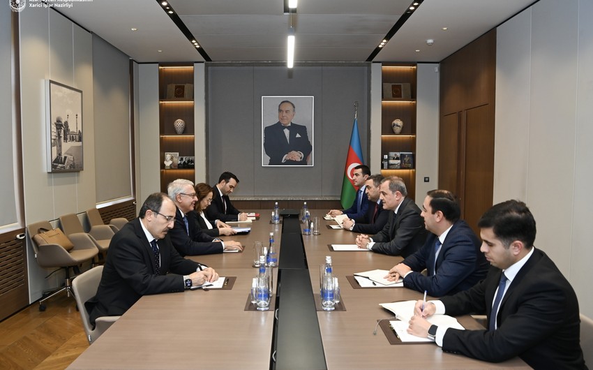 Azerbaijan's foreign minister receives Turkish special representative for normalization of ties with Armenia