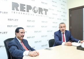 Qatari Ambassador visits Report News Agency