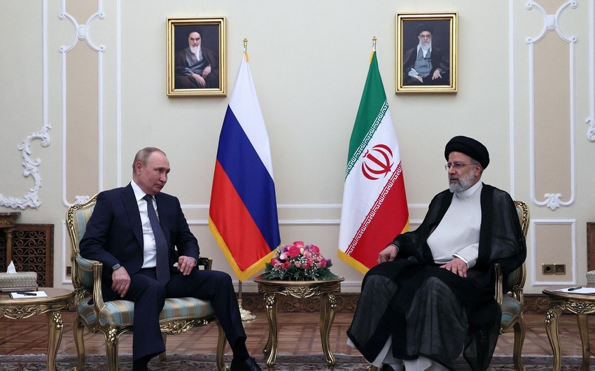 Rusiya və İran prezidentləri görüşüb