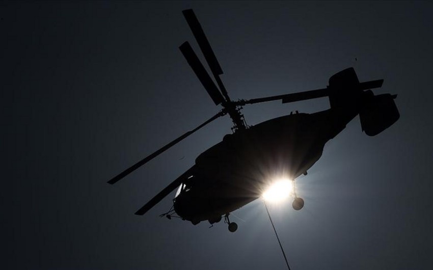 Cənubi Koreyada helikopter qəzaya uğrayıb, ölənlər var