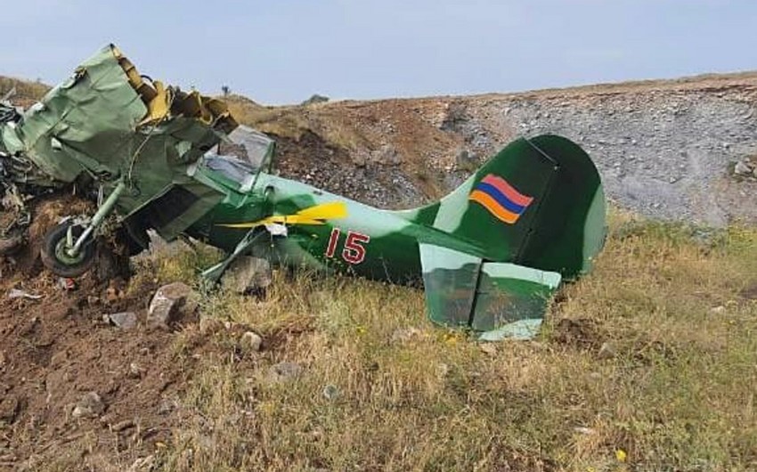 Fallen aircraft listed on Armenian Defense Ministry's balance sheet