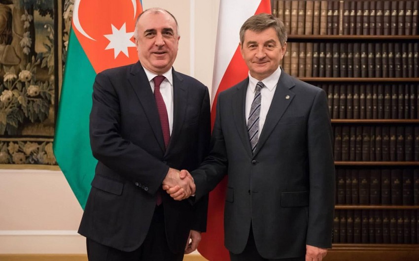 Azerbaijani Foreign Minister meets Marshal of Polish Sejm